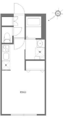 リーガランド目黒202の間取り