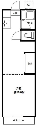 メゾン三浦202の間取り