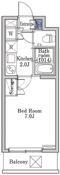 ラクラス学芸大学305の間取り