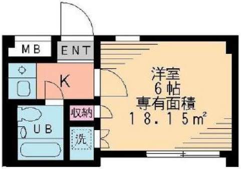 中目黒五番館103の間取り