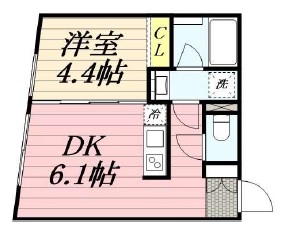 PASEO代々木上原Ⅱ402の間取り