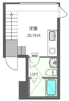 クロス池尻大橋101の間取り