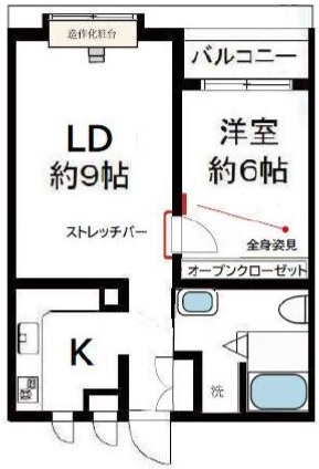 ユニハイム目黒303の間取り