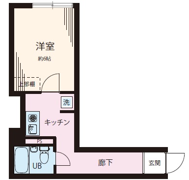 ピア三軒茶屋102の間取り