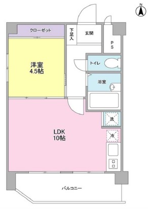 代沢ハウス101の間取り