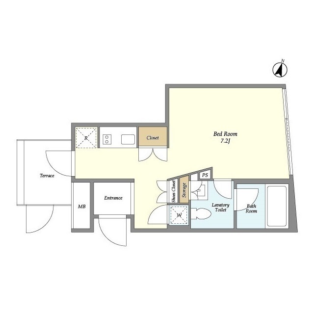 KDXレジデンス下馬101の間取り
