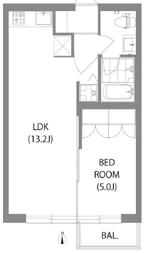 若林ポイント402の間取り