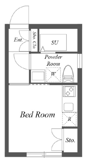 PASEO三軒茶屋WEST302の間取り