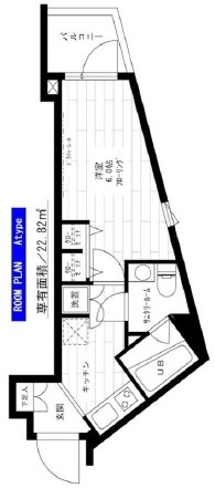 グランドコンシェルジュ用賀アジールコート304の間取り