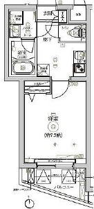 RELUXIA三宿池尻206の間取り