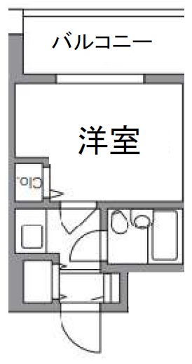 プラティーク目黒大橋302の間取り