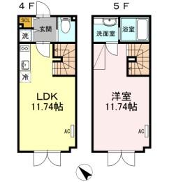 LAPiS目黒本町402の間取り