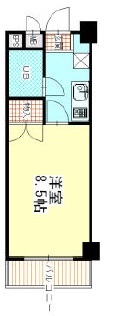 クレッセント東山302の間取り