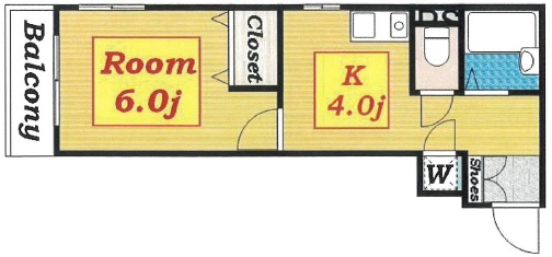 菱和パレス学芸大学101の間取り