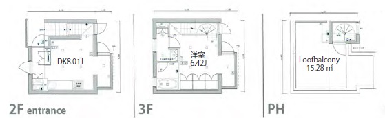 テラス三軒茶屋205の間取り