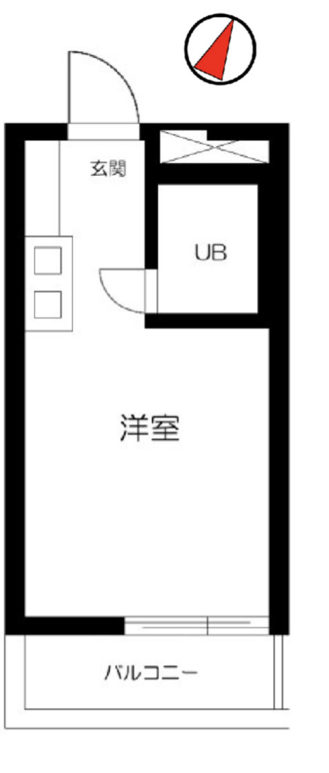 ハイシティ池尻大橋第1307の間取り