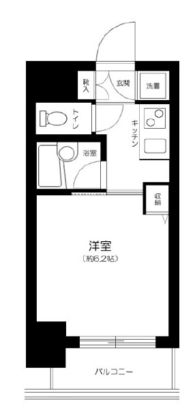 プレール目黒リバーサイド1002の間取り