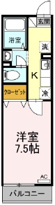 グランシューズ世田谷202の間取り