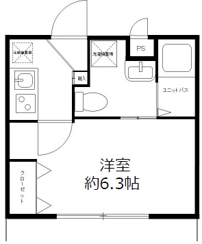 プラティーク池尻大橋302の間取り