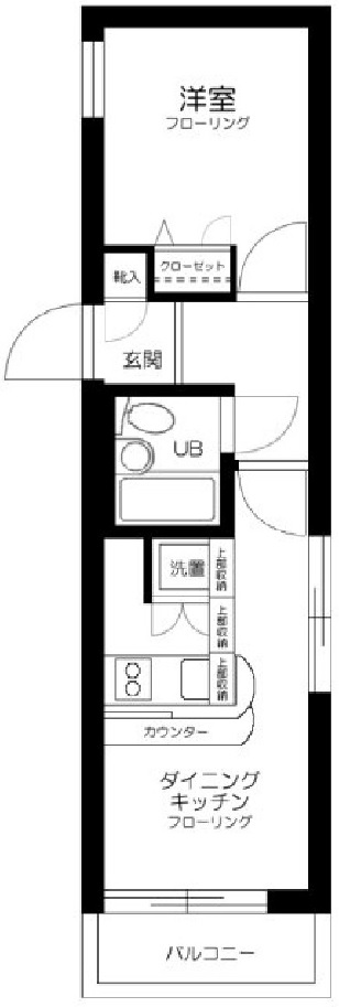 グランデール池尻201の間取り