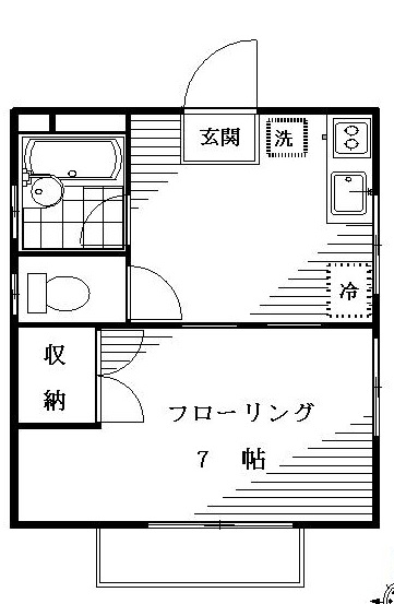 ハイム高木101の間取り