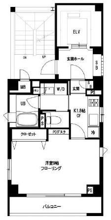 目黒青葉台レジデンス901の間取り