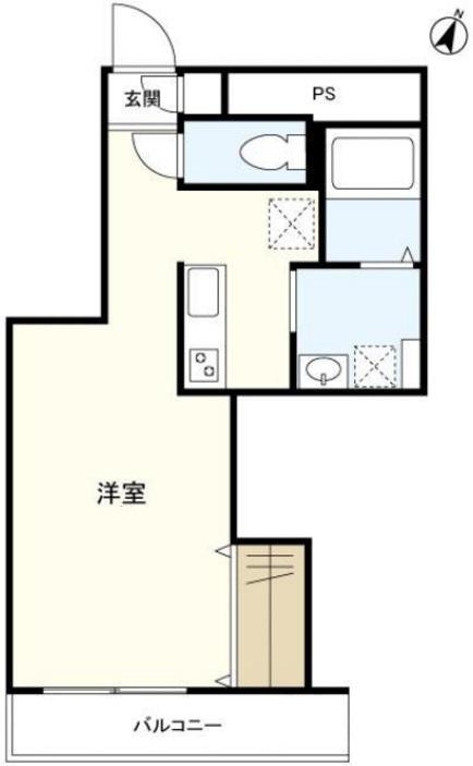 土屋ビル302の間取り