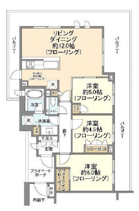 クラッシィハウス用賀一丁目309の間取り