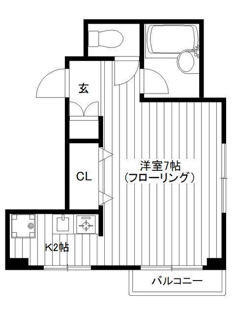 ヴェルテス2Dの間取り