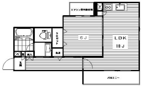イルソーレ301の間取り