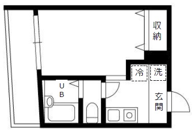 DEAR ECLASS EBIUSU（ディア エクラス 恵比寿）105の間取り