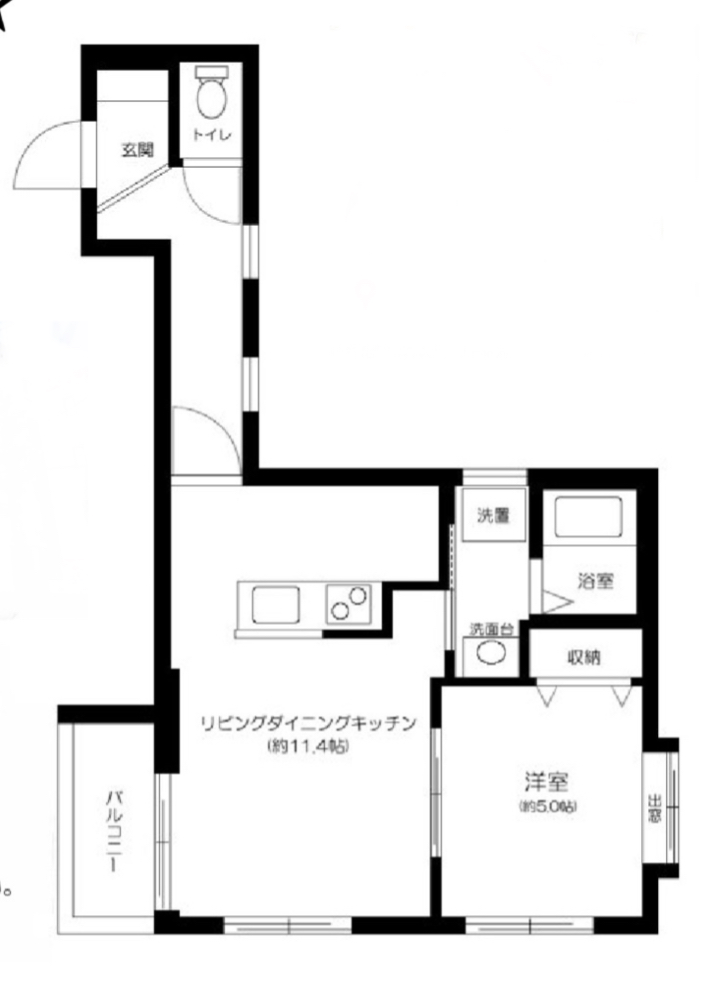 BLESS SETAGAYA（ブレス世田谷）301の間取り