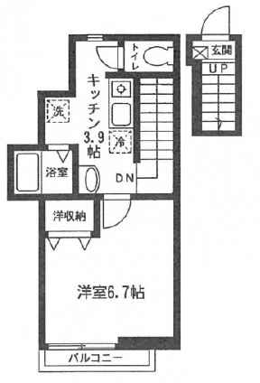 ホワイトハウス2Aの間取り