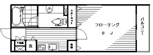 イルソーレ203の間取り