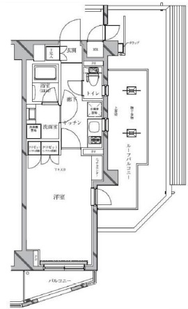 Il fiore都立大学（イルフィオーレ都立大学）606の間取り