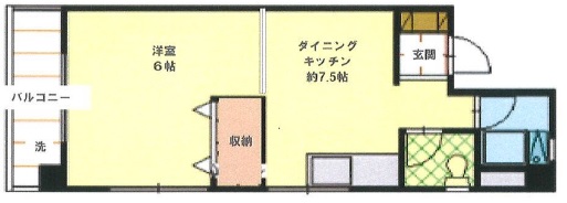 近藤ビル201の間取り