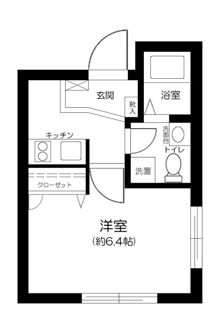 PASHA用賀（パシャ用賀）103の間取り