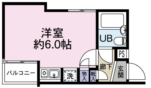 パーソネージュ駒沢大学304の間取り