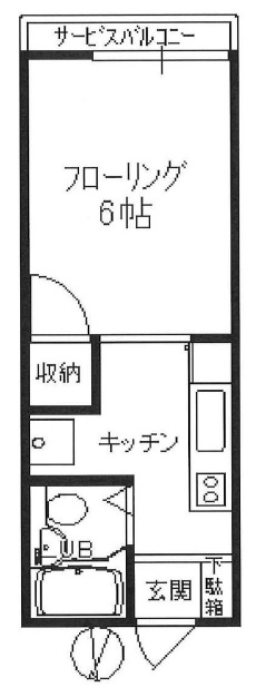 TKハイム102の間取り