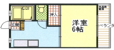 フォブール・パルファン204の間取り