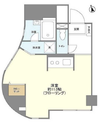 ぱれどーる今泉201の間取り