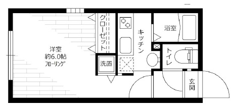 ZESTY若林Ⅱ(ゼスティ若林Ⅱ)301の間取り