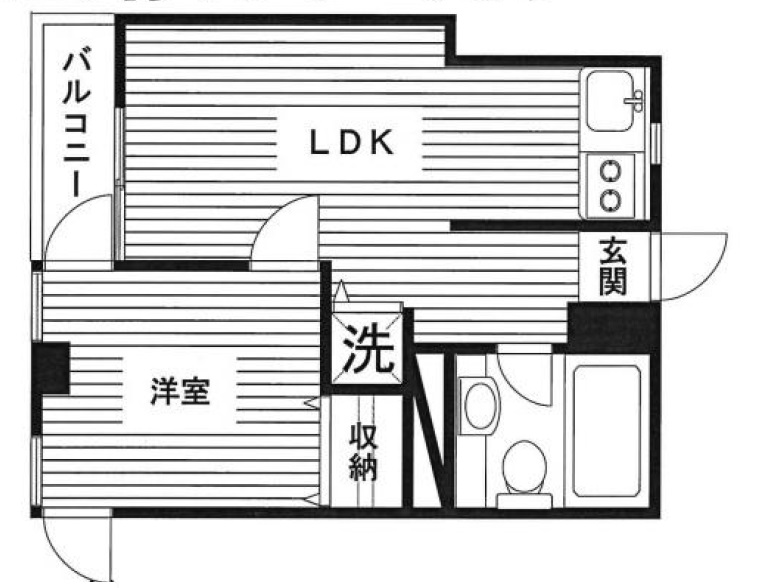 シェルム世田谷2006の間取り