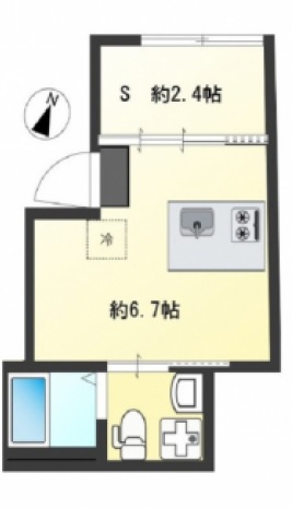 アピチェ目黒502の間取り