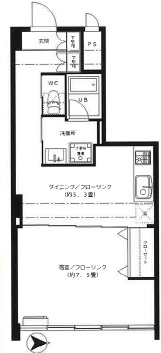 ウッドヒルズ201の間取り