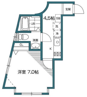 グランエッグス・ノア104の間取り