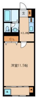 ソレックスハイム102の間取り