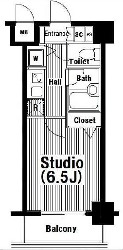 ガラ・ステージ目黒1003の間取り