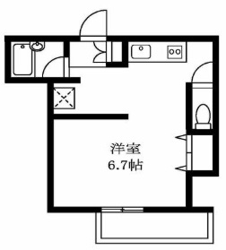 ハーモニーロコ102の間取り