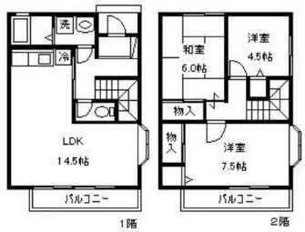 エクセル八雲101の間取り